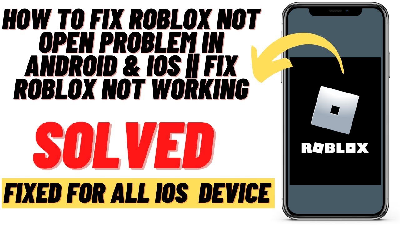 How To Fix Roblox Homepage Not Loading Mobile