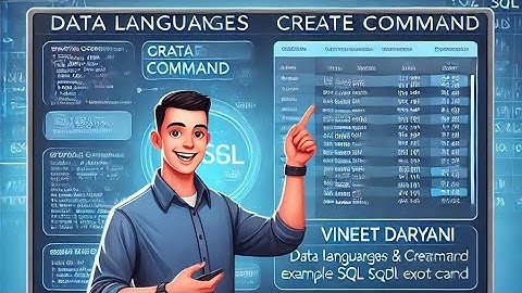 Mastering Data Languages & the CREATE Command | Business Analytics Boot Camp video 2