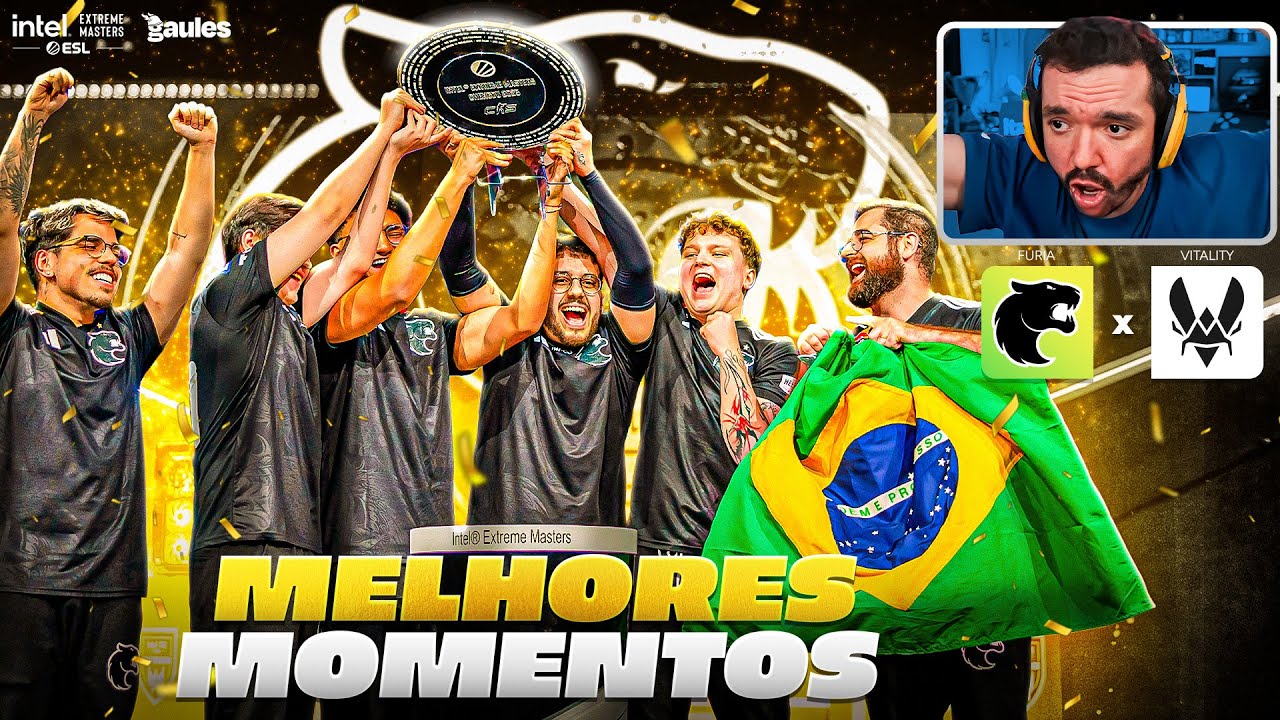 GRANDE FINAL - FURIA vs VITALITY - MELHORES MOMENTOS COM GAULES - IEM CHENGDU 2025