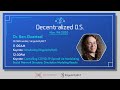 Introducing SingularityDAO - Ben Goertzel D.OS 2020 Keynote