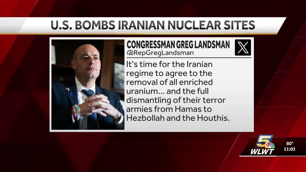 Tri-State lawmakers provide mixed reactions to President Trump's decision to strike Iran