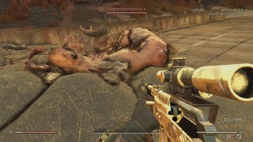Fallout 76 Legendary Sheepsquatch