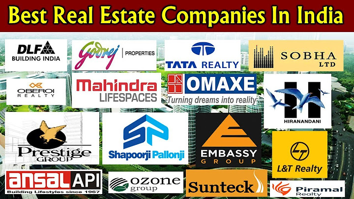 Top 20 real estate companies in india 2023 năm 2024