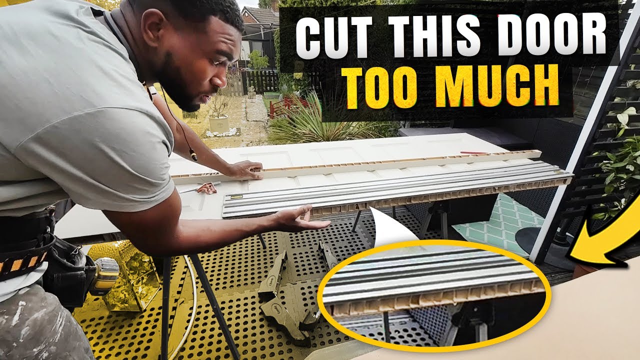 Carpenters most Awkward door fitting Job How much £ YouTube