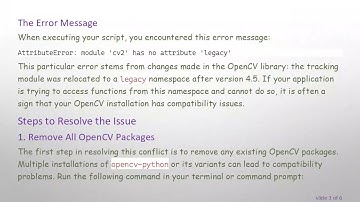How to Fix AttributeError: Module 