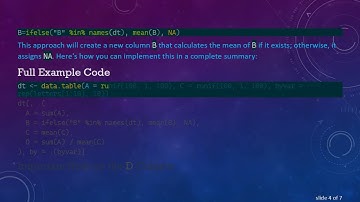 Mastering the if else Command in Data.table: How to Conditionally Add Columns