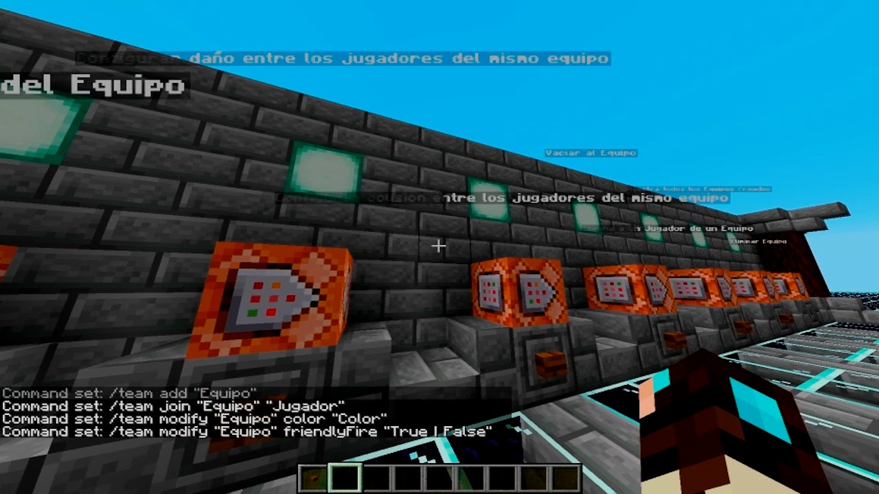 MINECRAFT Como crear EQUIPOS / TEAMS en MINECRAFT [JAVA 1.15.1] YouTube