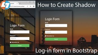 how to create login form using bootstrap - Bootstrap login form