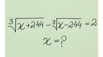 Math Olympiad - Radical Problem - find x! - Very Easy Solution.