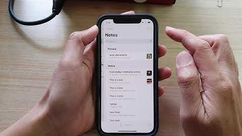 iPhone 12: How to Move Notes to the Local Storage/iCloud Or a Different Folder