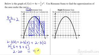 Calculus AB/BC – 6.2 Approximating Areas with Riemann Sums