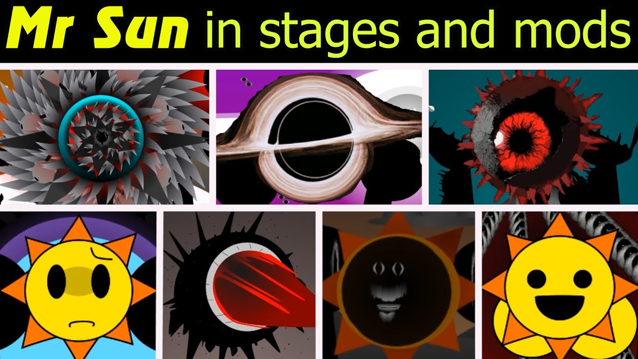 New Incredibox sprunki Mr. sun in random stages and mods P 117 ( Fast & Normal ) | hamtimtoi
