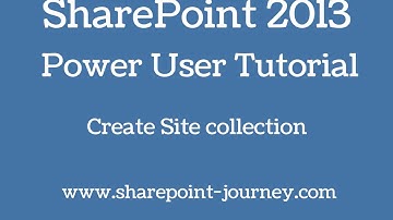 SharePoint 2013: Create Site collection | SharePoint-Journey.com
