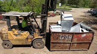 Big Load Scrap Metal Scrap Yard Run plus a mail call!