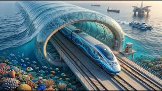 Japan MEGA PROJECTS. Massive Underwater Tunnels & Modern Infrastructure Construction