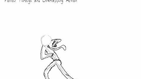 Animation Training - Follow Through and Overlapping Action