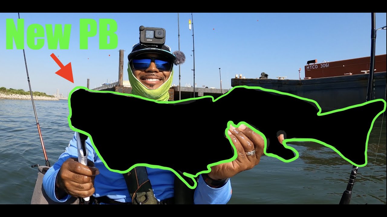Kayak Fishing the Texas City Dike Searching for Saltwater Action Ft