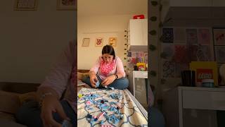 Got my *own lego* for the first time🚂 adult money?😝 #hostellife #students #vlog #lego #college