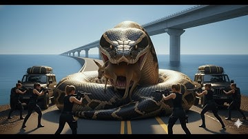 “Brave Heroes Save Kangaroo From Giant Mutant Python”