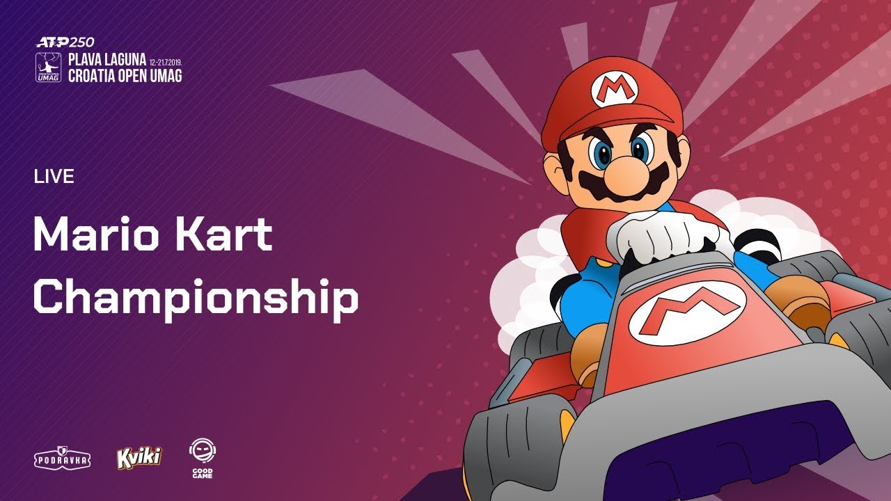 ATP Umag Mario Kart Championship YouTube