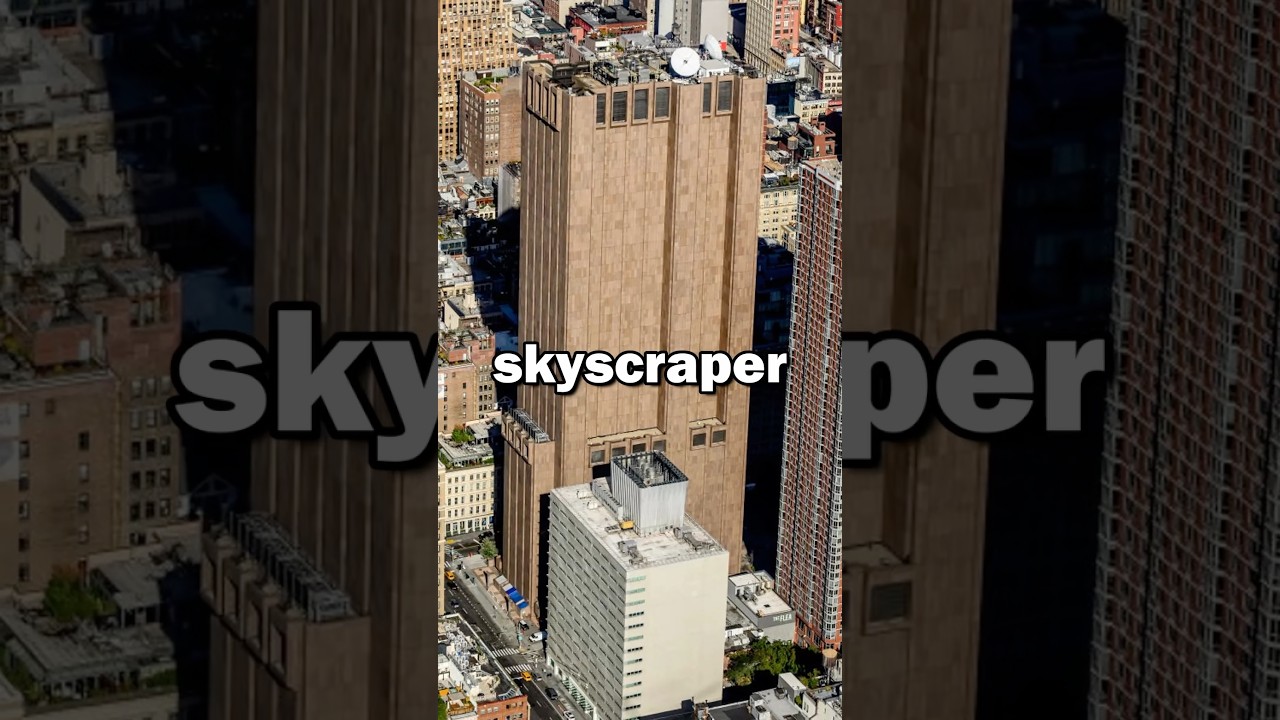 This skyscraper has NO WINDOWS 🤯 