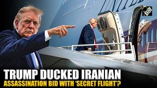Did US President Trump take a ‘secret flight’ out of Turkiye to duck Iranian assassination bid