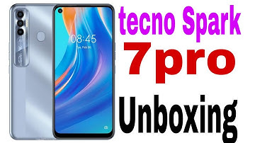 tecno Spark 7 pro unboxing|| tecno Spark 7 pro price India