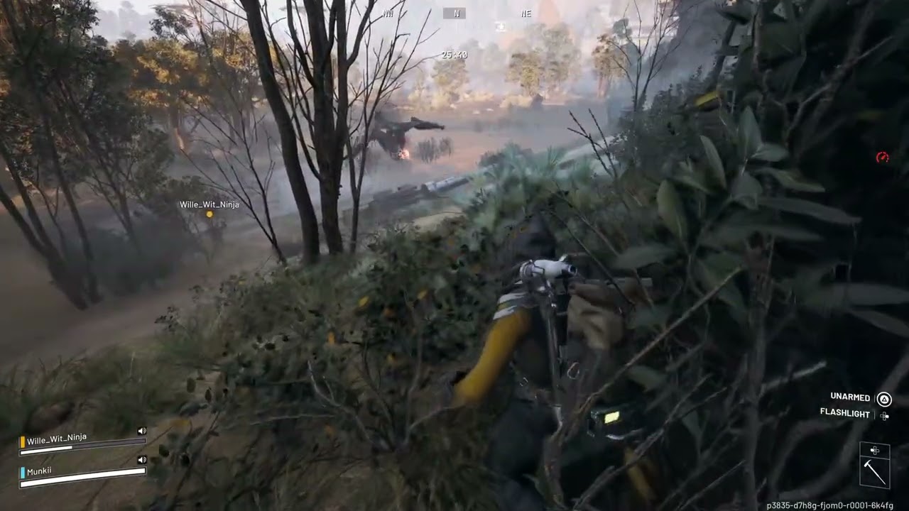 Messing around with some leapers on Arc Raiders with friends
