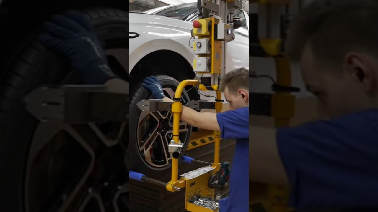 Production of the Volkswagen ID 7 at the Emden plant, Germany