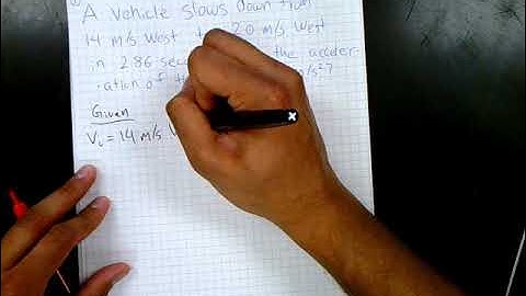 Science 9 Acceleration Lecture