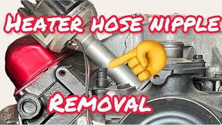 Secret Tools for removing the BB Mopar heater hose nipples