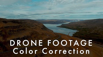 How To Edit Drone Footage On Pc - Air 2S color grading