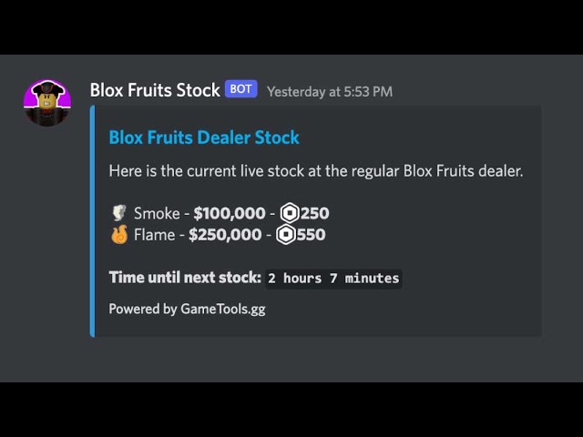 Blox Fruits Stock Right Now - FruityBlox