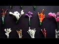 MAKE FLOWER STAMEN | BEST 12 WAYS OF MAKING STAMEN YOU SHOULD KNOW | EASY & QUICK DIY TUTORIAL