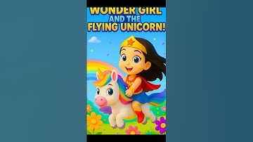 🌈🦄 Wonder Girl and the Flying Unicorn – A Magical Musical Adventure! 🎶✨ #kidssongs