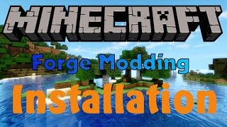 INSTALLATION | FOLGE #1 | MINECRAFT FORGE MODDING / MODS PROGRAMMIEREN 1.9 [GERMAN/HD+]