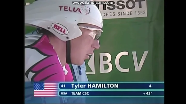 Tour de Romandie 2003 - Etape 5 - Tyler Hamilton g...