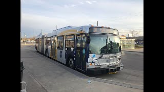 Hamilton Street Railway 2007 New Flyer De60Lfr 0610 On Route 1055A B-Line Express