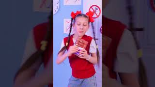 🍫 Sneaky Snack Hack: How to Bring Chocolate to Class! 🤫😋 #Shorts #Kids