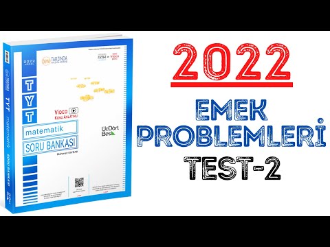 (2022)345 TYT MATEMATİK | EMEK PROBLEMLERİ TEST-2 | #yks2022 #tyt2022 #2022tayfa #345