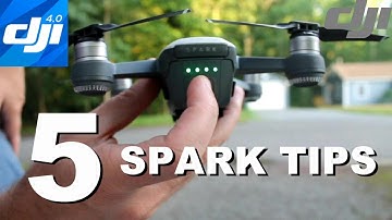 DJI Spark - 5 SIMPLE TIPS
