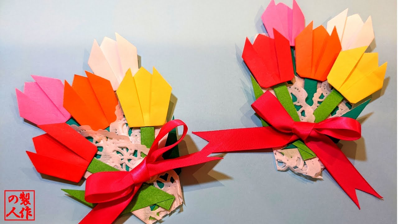 【保育園製作】卒園生に贈るコサージュ