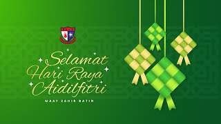 Selamat Hari Raya Aidilfitri