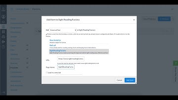 How to Make a Sight Reading Factory General Practice Module in Canvas