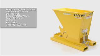 D Self-Dumping Steel Hoppers with Bumper Release, SPO-PC Specialty Paint Options 5 of 7