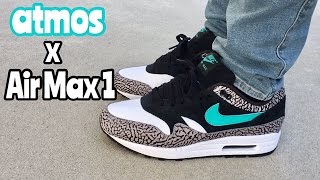 Here's What The Nike Air Max 1 Atmos Elephant Looks Like On-Feet •