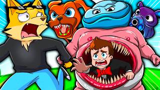 CACCIA AI MOSTRI DI DARK PALS GIGANTI SU GMOD! BINKY DRIN...