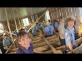 Amish building move