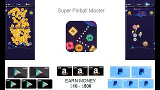 NEW Super Pinball Master APP|PayPal + AMAZON + GOOGLE PLAY GIFT اثبات السحب تطبيق جديد لشحن screenshot 2