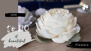 How to do easy paper flowers